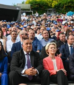 Борисов твърдо против Тръмп, с Урсула и Вебер